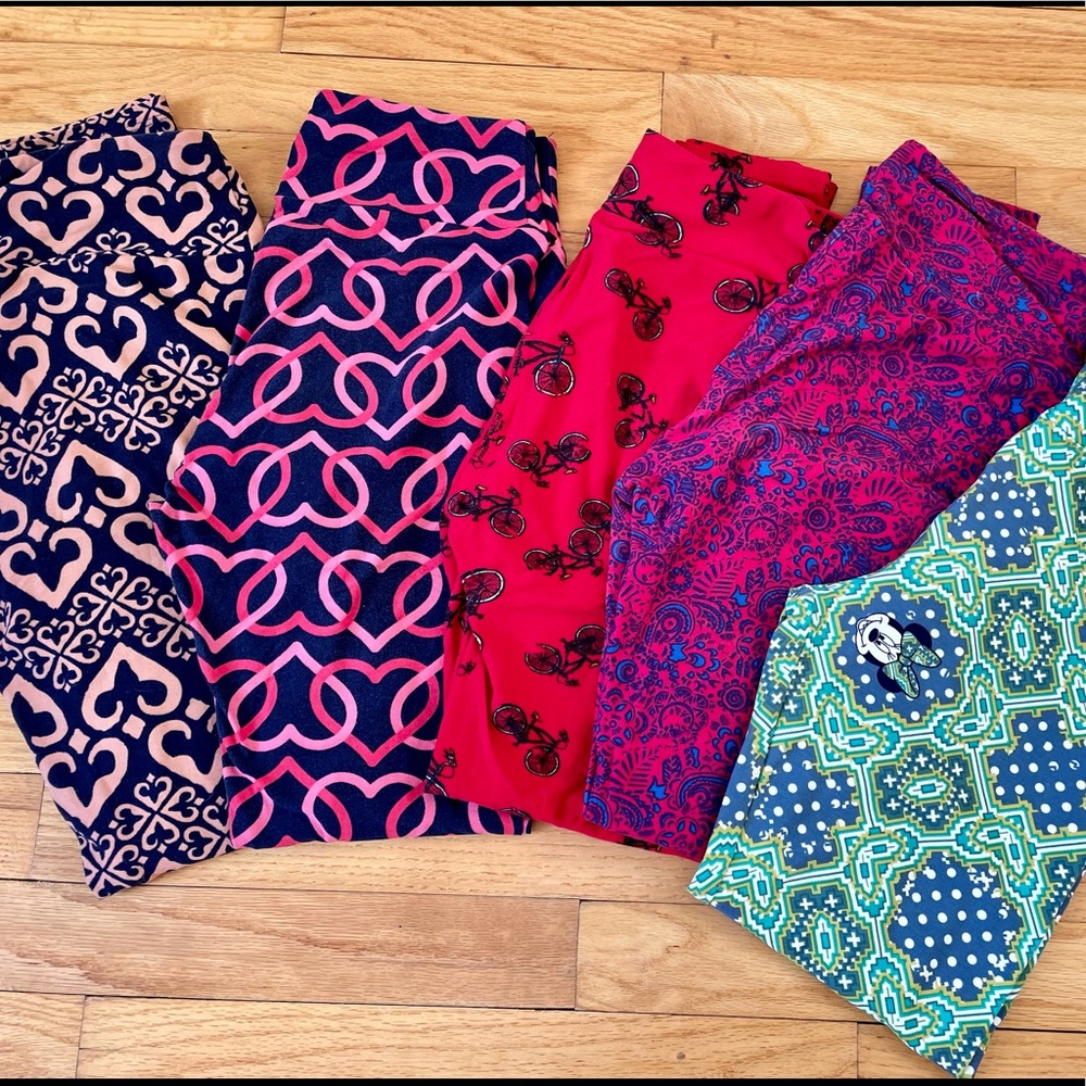 LLR Leggings Lot (5 pairs, OS) including Disney!